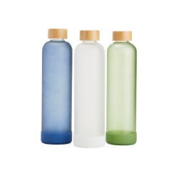 Garrafa de vidro 1l anti-impacto